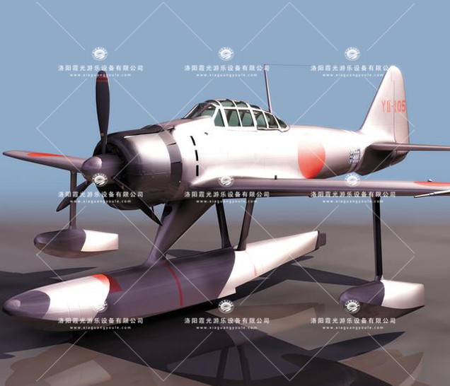 南皮3D模型飞机_
